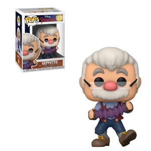 Figura Pop! Vinyl Disney Pinocho Geppetto con Acordeón  
