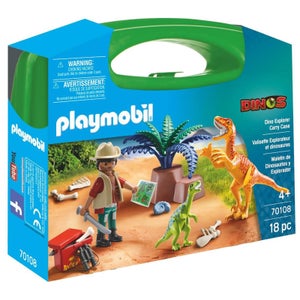 Playmobil Valisette explorateur et dinosaures (70108)