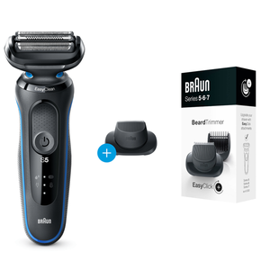 Series 5 Shaver Bundle with EasyClick Beard Trimmer Attachment