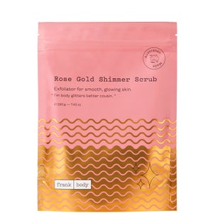 Frank Body Rose Gold Shimmer Scrub 220g