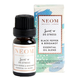 Neom Organics London Scent To De-Stress Black Pepper & Bergamot Essential Oil Blend 10ml