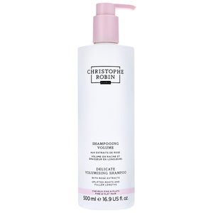 Christophe Robin Shampoo Delicate Volumising Shampoo With Rose Extracts 500ml