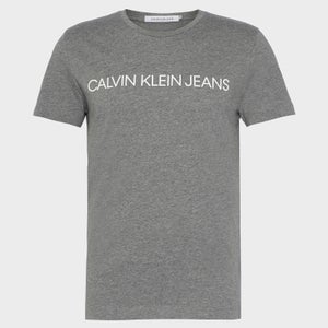 Calvin Klein Jeans Men's Core Institutional Logo T-Shirt - Grey Heather