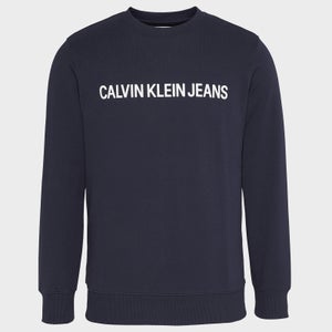 Calvin Klein Jeans Men's Core Institutional Logo Sweatshirt - Night Sky