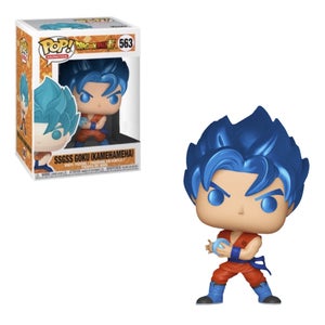 Dragon Ball Super Super Saiyan Goku with Kamehameha Metallic EXC Funko Pop! Vinyl