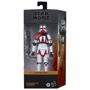 Hasbro Star Wars The Black Series Incinerator Trooper Speelgoed 15 cm schaal The Mandalorian Collectible Figuur
