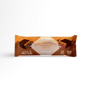 Veganer Zartbitterschokolade- und Orange Riegel (7er Box)