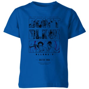Doctor Who Tenth Doctor Kids' T-Shirt - Royal Blue