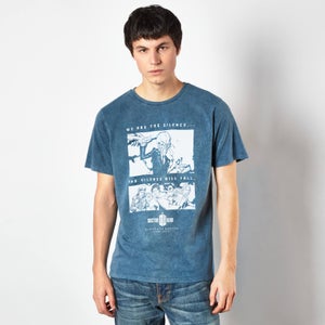 Doctor Who 11th Doctor Unisex T-Shirt - Blauw Acid Wash