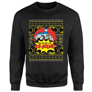 Batman Be Good Or Ka Boom! Sweatshirt - Black