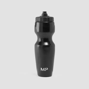 MP plastikinis vandens buteliukas 500ml - juodas– Juoda