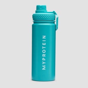 „Myprotein“ vidutinio dydžio metalinis vandens butelis – Mėlyna – 500 ml