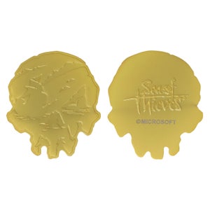 Sea of Thieves 24k Gold Plated Skull - Rare Store Exclusive