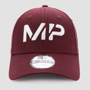 MP NEW ERA 9FORTY καπέλο μπέιζμπολ - Washed Oxblood/White