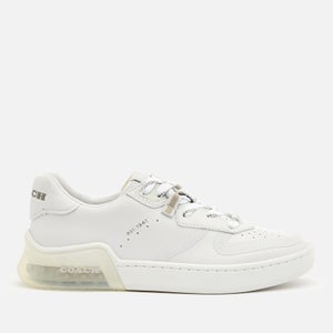 Coach Women's Citysole Suede/Leather Court Trainers - Optic White