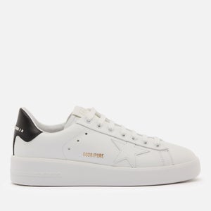 Golden Goose Deluxe Brand Women's Pure Star Chunky Leather Trainers - White/Black