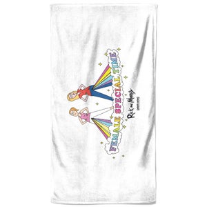 Rick and Morty Female Special Time Bath Towel