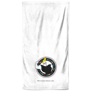 Johnny Bravo Beach Towel