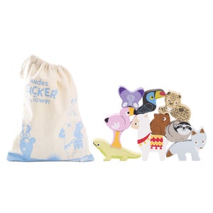 Le Toy Van Petilou Andes Stacker Tower and Bag