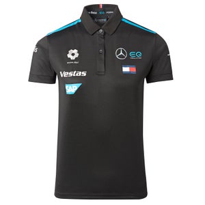 2021 Women's Black Team Polo Shirt