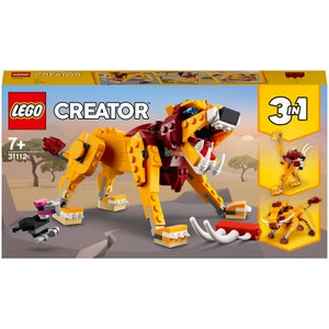 LEGO Creator : Le lion sauvage 3 en 1 (31112)