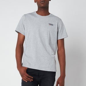Tommy Jeans Men's Regular Corporate Logo T-Shirt - Light Grey Heather