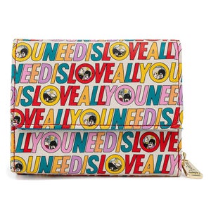 Loungefly The Beatles All You Need Is Love Wallet