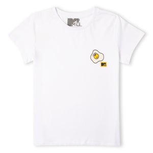 MTV Fried Egg Men's T-Shirt - White