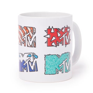 MTV Multiple Logos Mug