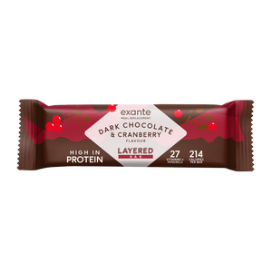 Dark Chocolate & Cranberry Layered Meal Replacement Bar