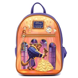 Loungefly Disney Beauty and The Beast Ballroom Scene Mini Backpack