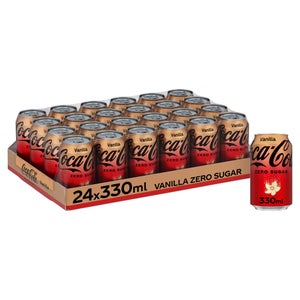 Coca-Cola Zero Sugar Vanilla 24 x 330ml