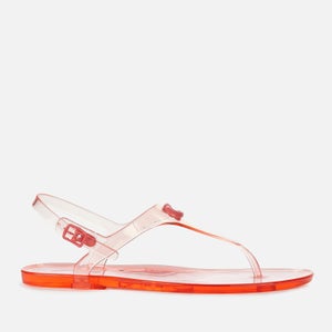 Coach Women's Natalee Rubber Jelly Toe Post Sandals - Taffy