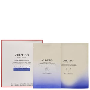Shiseido Vital Perfection LiftDefine Radiance Face Mask x 6 Sheets