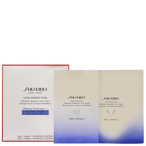 Shiseido Vital Perfection LiftDefine Radiance Face Mask x 6 Sheets