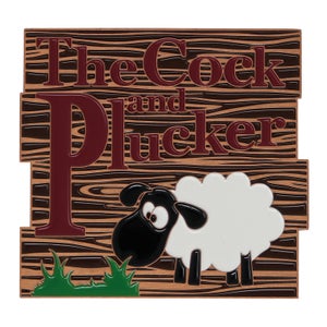 DUST Collectibles Conker's Bad Fur Day 'The Cock and Plucker Tavern' Replica - Rare Store Exclusive