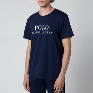 Polo Ralph Lauren Men's Liquid Cotton Branded Crewneck T-Shirt - Cruise Navy