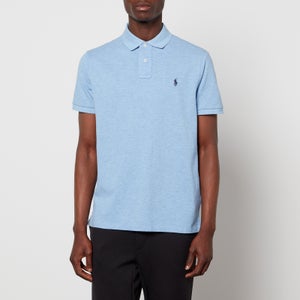 Polo Ralph Lauren Custom-Slim-Fit Piqué-Polohemd - Jamaica Heather