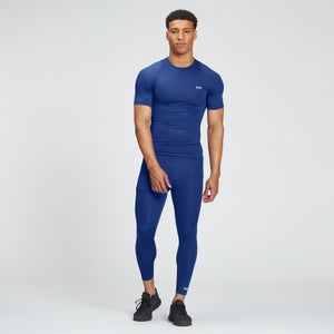 MP Essentials Training Baselayer 3/4-es férfi leggings – Intenzív kék