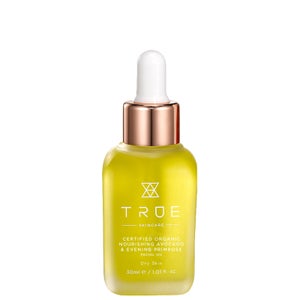 True Skincare Facial Oils & Moisturisers Certified Organic Nourishing Avocado & Evening Primrose Facial Oil 30ml