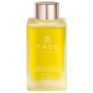 True Skincare Cleansers & Toners Certified Organic Clarifying Safflower & Geranium Cleansing Oil 110ml