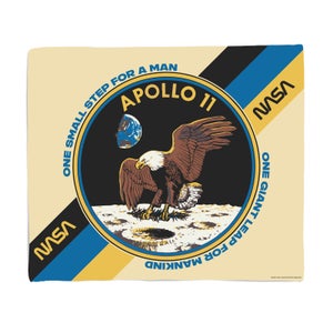 NASA One Small Step Fleece Blanket