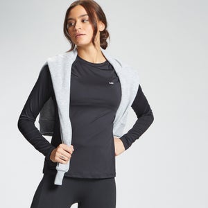 MP Women's Training Slim Fit Long Sleeve Top - Black