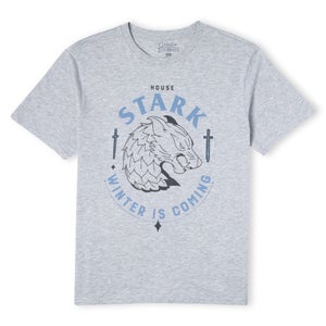 Game of Thrones House Stark Men's T-Shirt - Grey