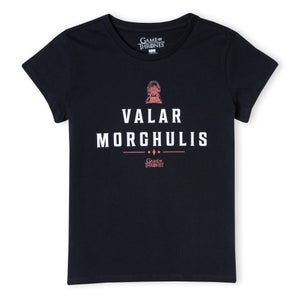 Game of Thrones Valar Morghulis T-Shirt Femme - Noir