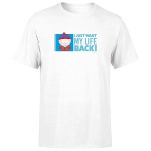 Camiseta I Just Want My Life Back para hombre de South Park - Blanco