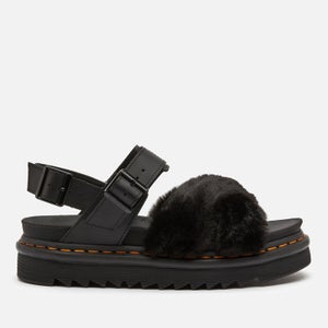 fluffy doc martens boots