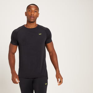 T-shirt d’entraînement à manches courtes MP Linear Mark Graphic pour hommes – Noir