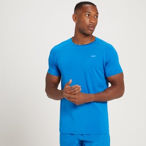 T-shirt a maniche corte sportiva con stampa MP Linear Mark da uomo - Azzurro intenso