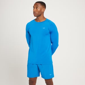 MP Linear Mark Graphic sportshirt met lange mouwen voor heren - Echt blauw